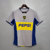 CAMISA BOCA JUNIORS RETRÔ AWAY 01/02