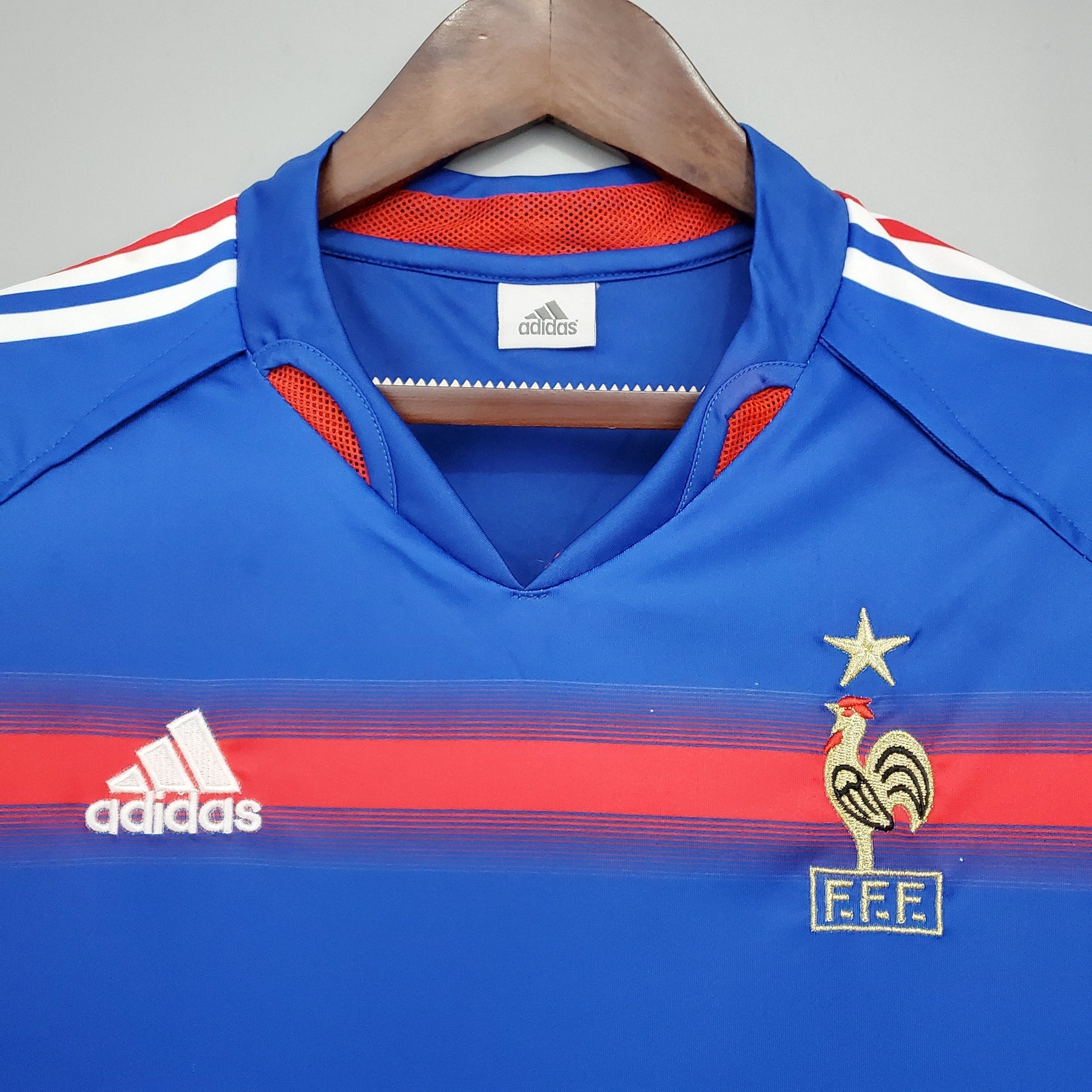 CAMISA RETRÔ FRANÇA HOME 2004