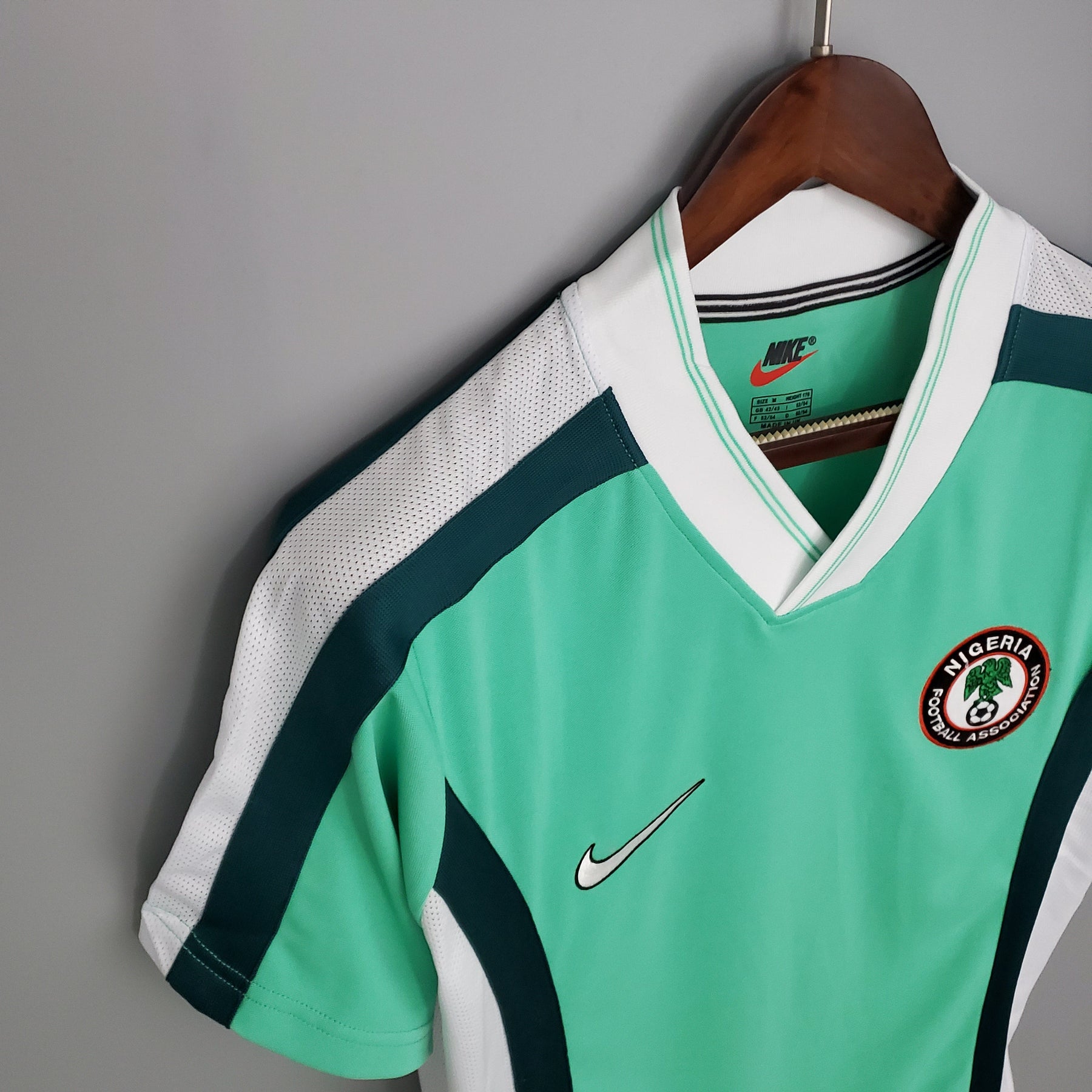 CAMISA RETRÔ NIGÉRIA HOME 1998