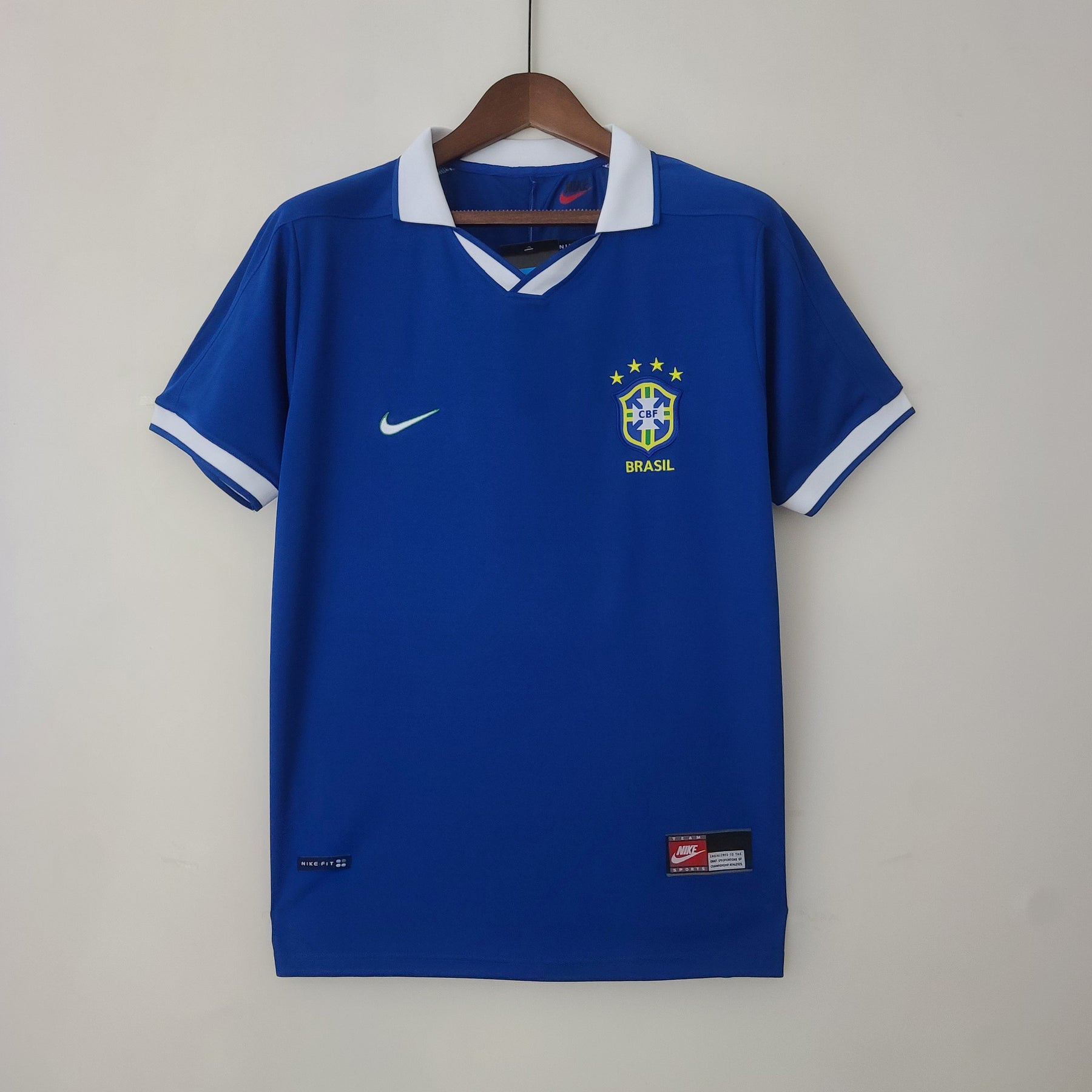 CAMISA RETRÔ BRASIL AWAY 1997