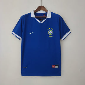 CAMISA RETRÔ BRASIL AWAY 1997
