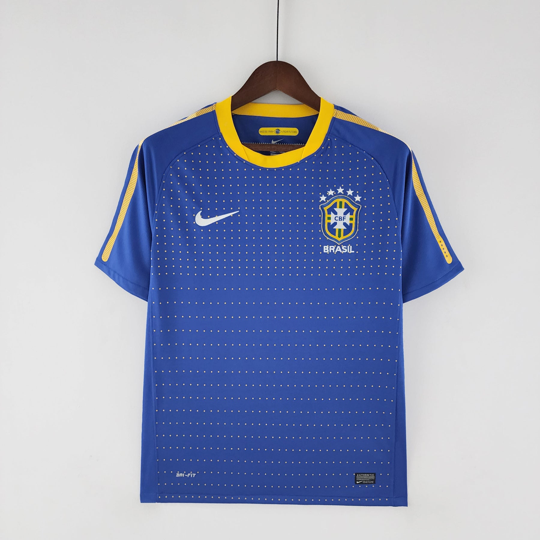 CAMISA RETRÔ BRASIL AWAY 2010