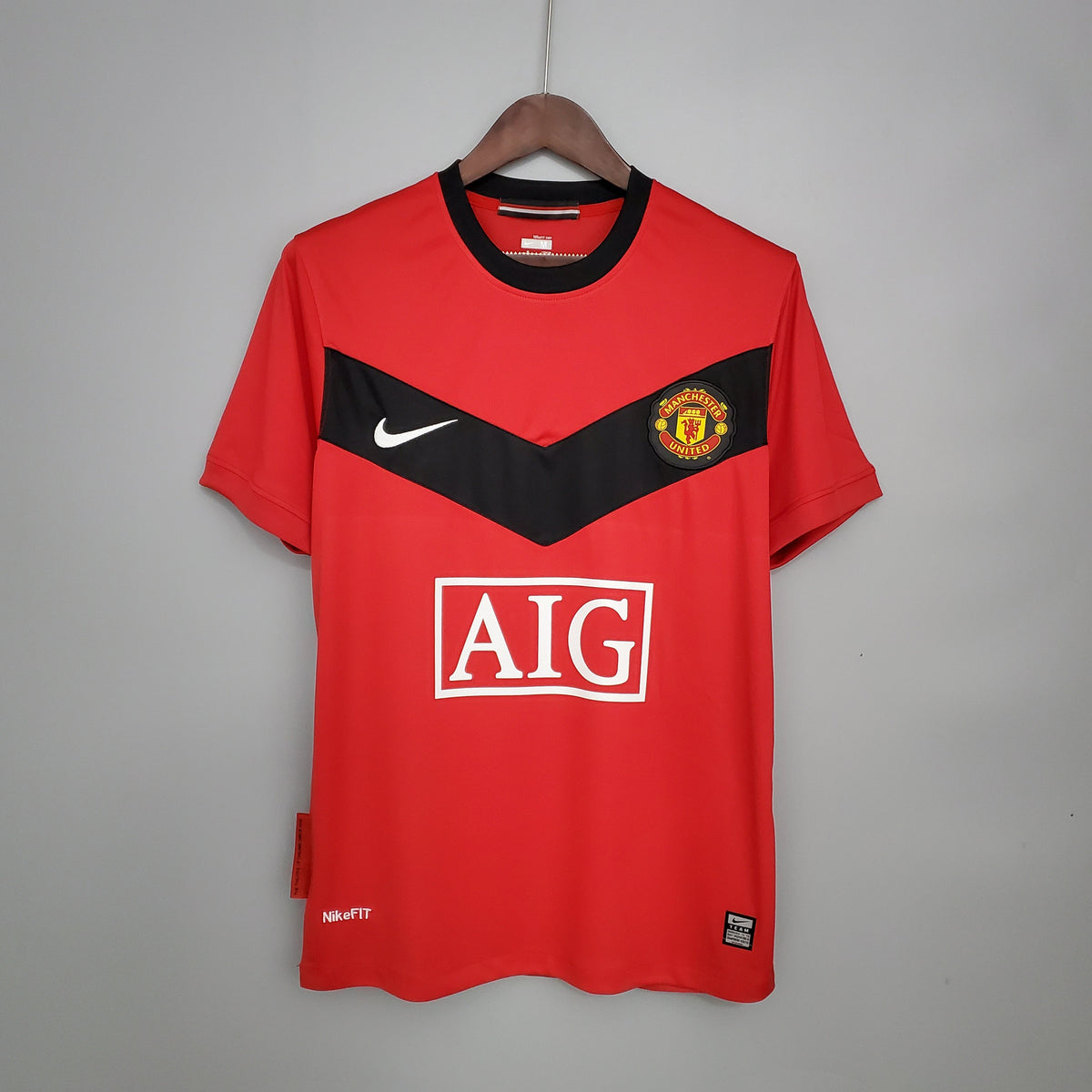 CAMISA RETRÔ MANCHESTER UNITED HOME 09/10