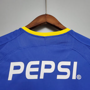 CAMISA BOCA JUNIORS RETRÔ HOME 03/04