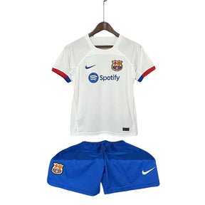 Conjunto Infantil Unissex  Barcelona Branco