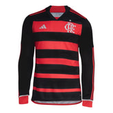 Camisa Masculina Flamengo Manga Longa I 2024/25 - Torcedor