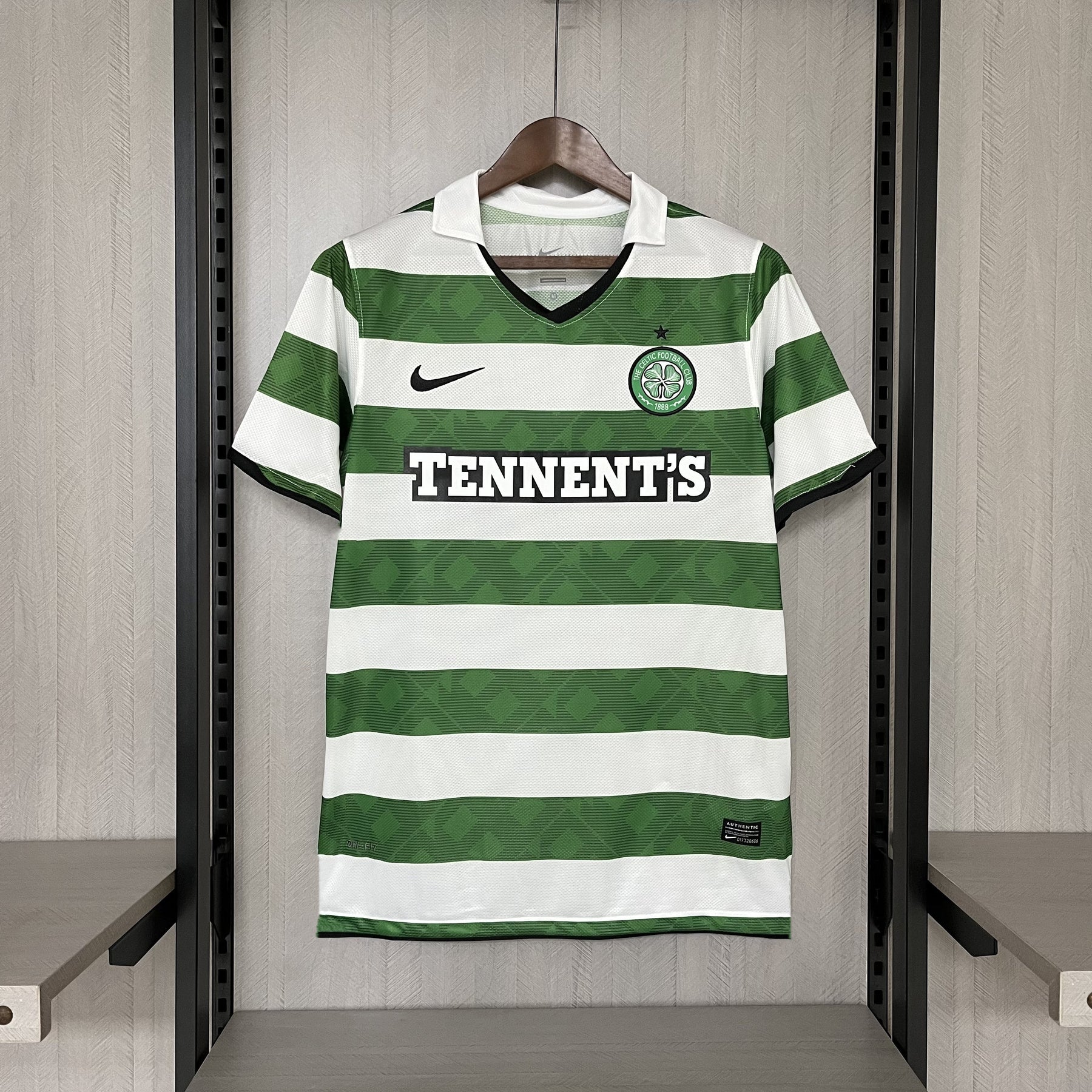 CAMISA RETRÔ CELTIC HOME 10/11
