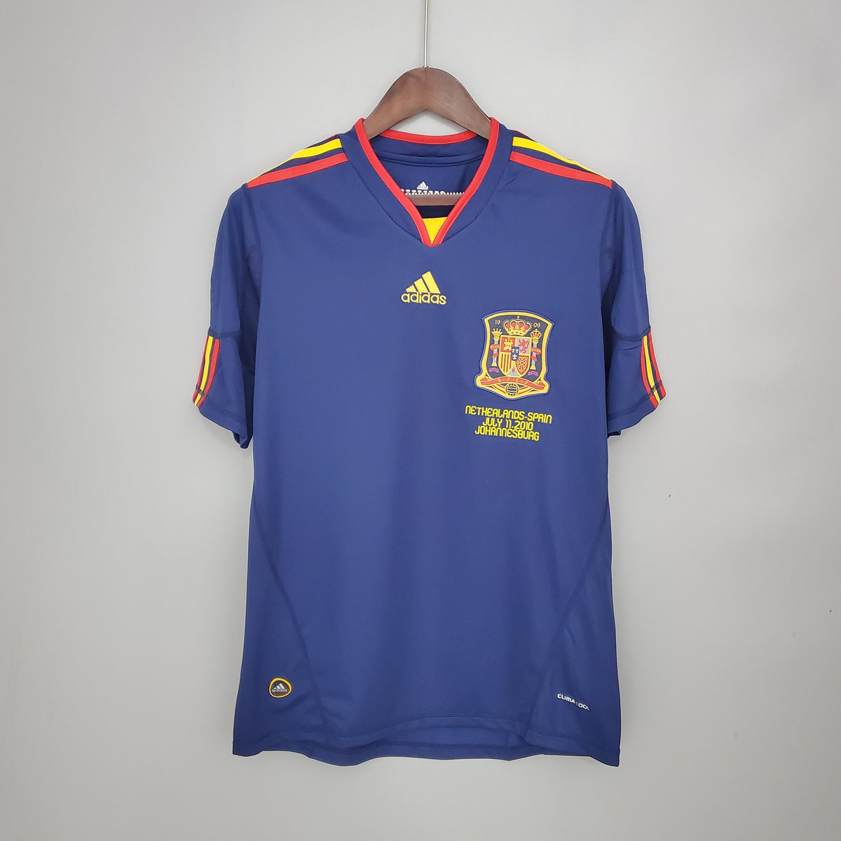CAMISA RETRÔ ESPANHA AWAY 2010