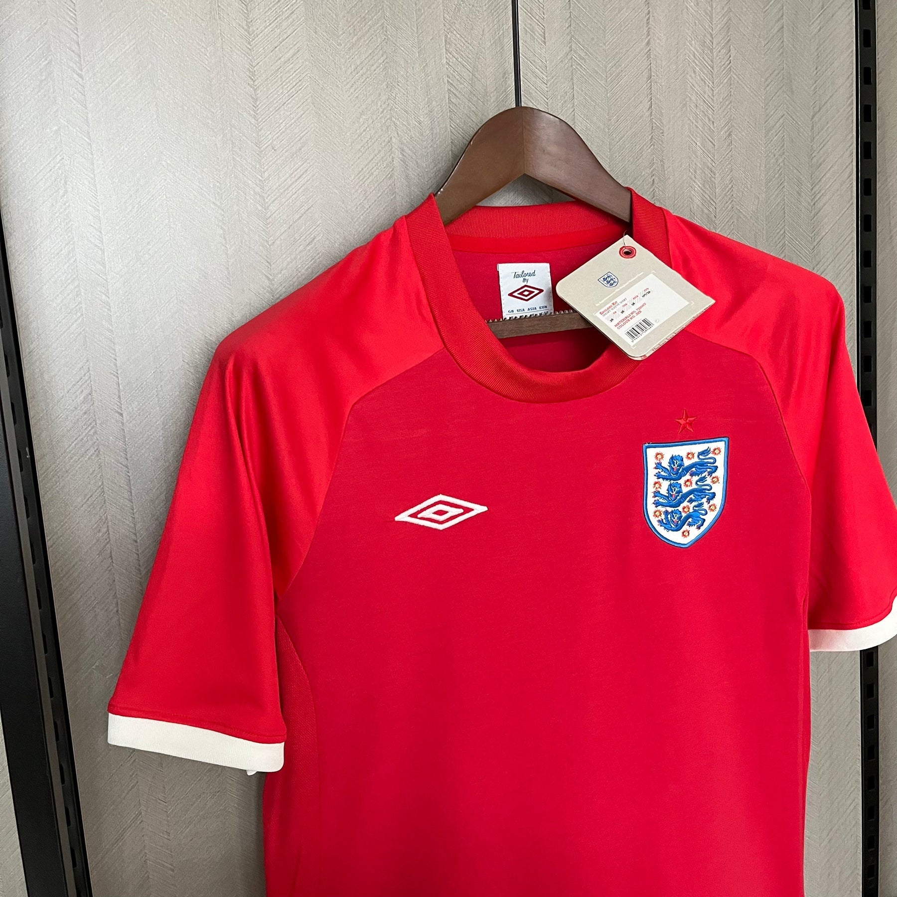CAMISA RETRÔ INGLATERRA AWAY 10/11