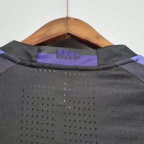 CAMISA REAL MADRID MANGA LONGA RETRÔ THIRD 16/17