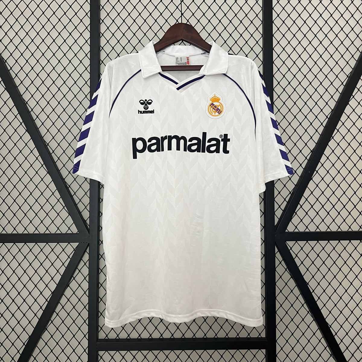 CAMISA REAL MADRID RETRÔ HOME 1988