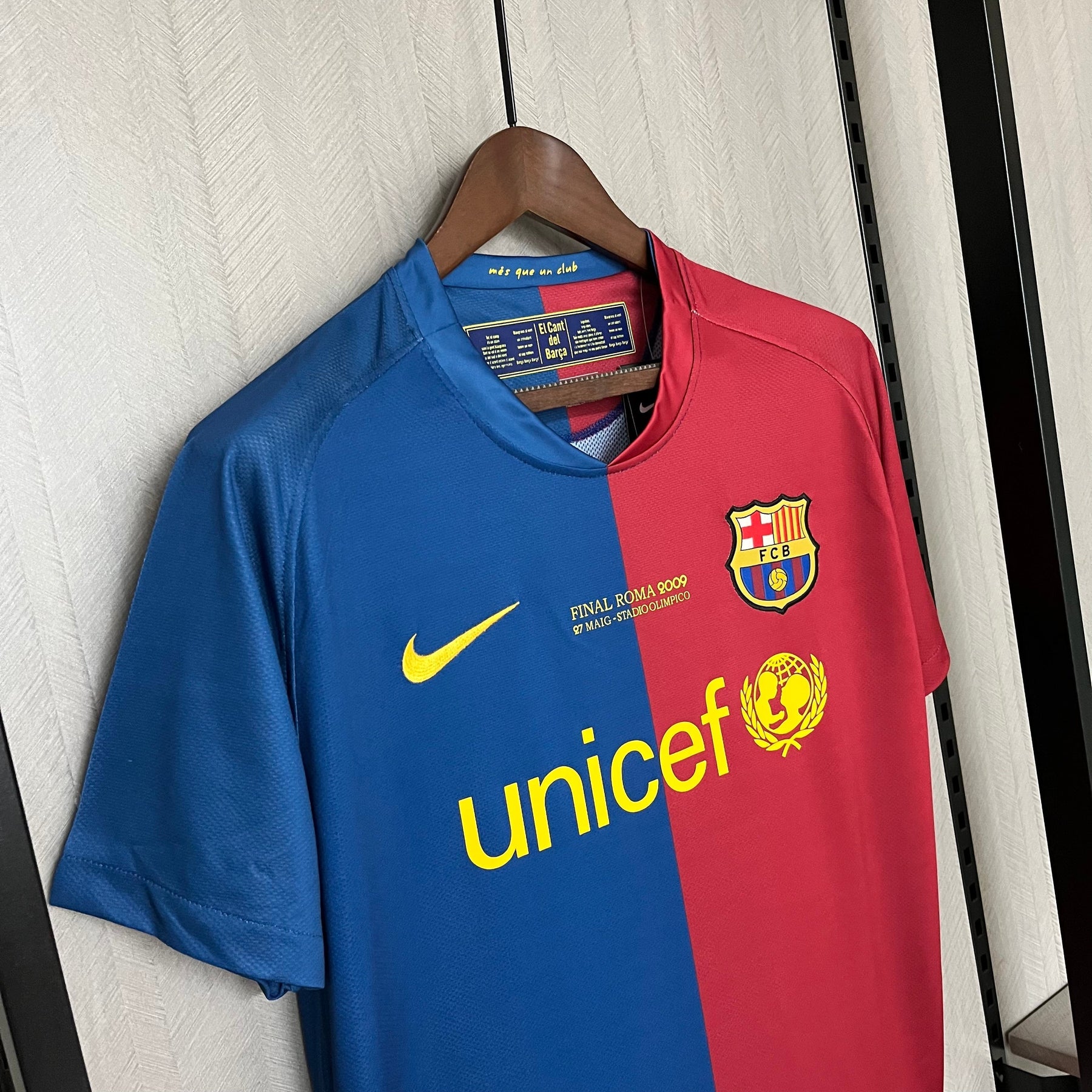 CAMISA RETRÔ BARCELONA HOME 08/09