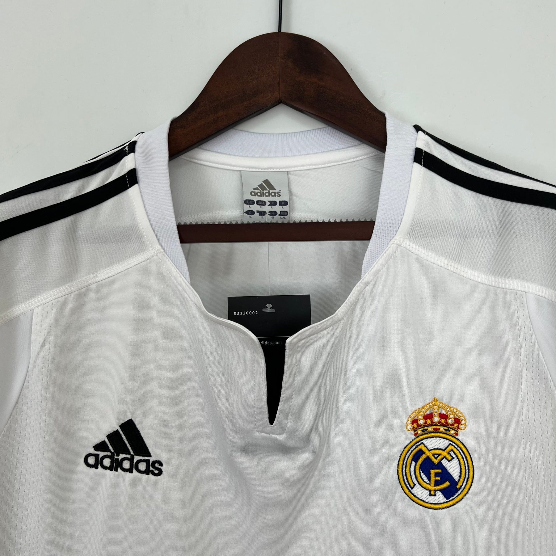 CAMISA RETRÔ REAL MADRID HOME 03/04