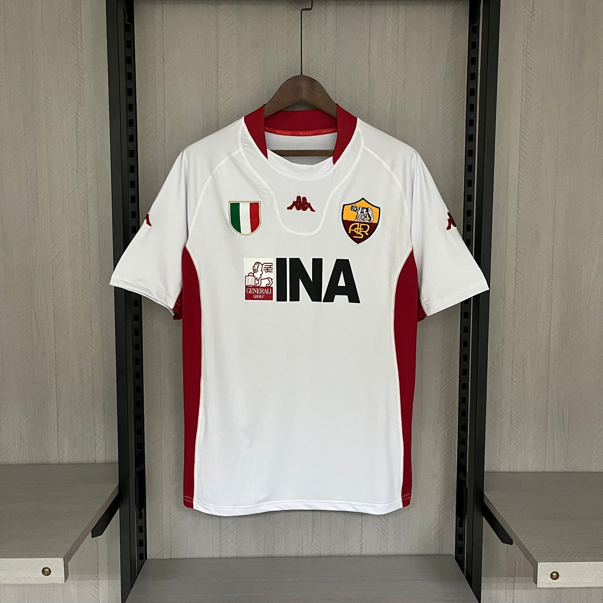 CAMISA ROMA RETRÔ AWAY 01/02