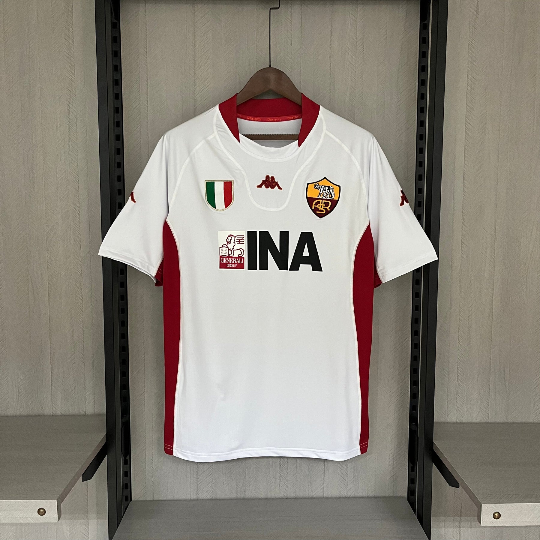 CAMISA ROMA RETRÔ AWAY 01/02