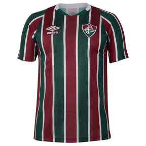 Camisa Masculina Fluminense I 2023/24 - Torcedor + Patchs Campeão Libertadores