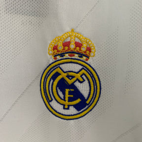 CAMISA REAL MADRID MANGA LONGA RETRÔ HOME 17/18