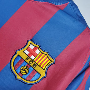 Camisa Retrô FC Barcelona 2005/06 Titular Edição Chmapions League