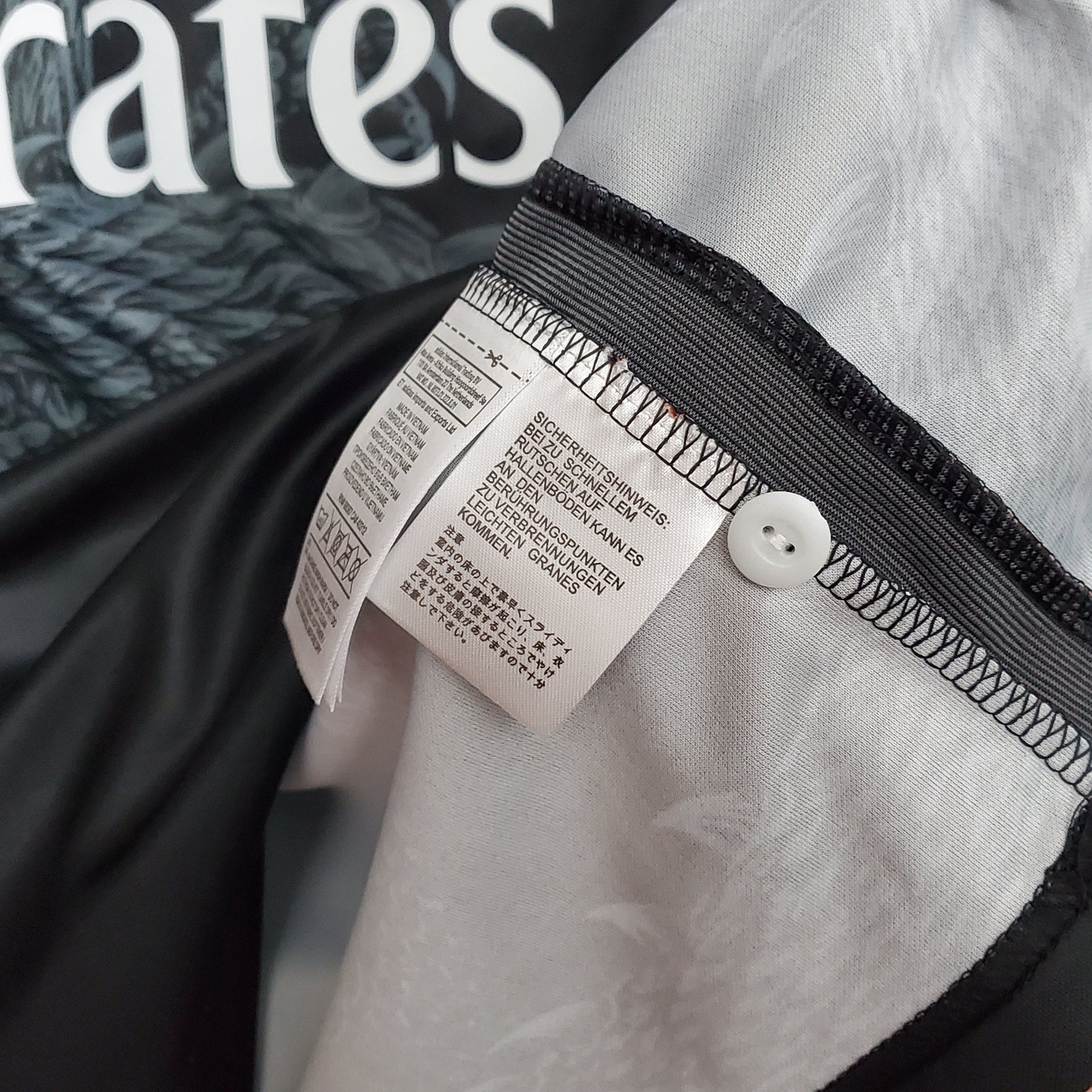 CAMISA REAL MADRID MANGA LONGA RETRÔ THIRD 14/15