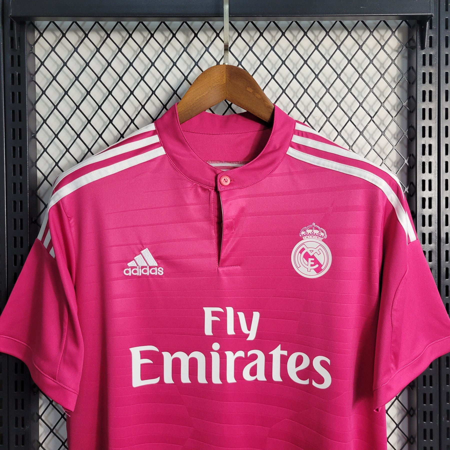 CAMISA REAL MADRID RETRÔ ROSA 2014/15