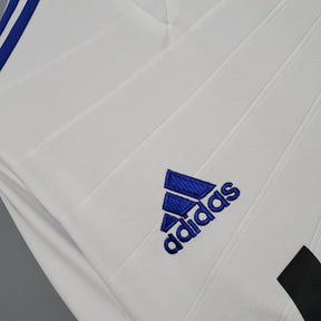 CAMISA REAL MADRID MANGA LONGA RETRÔ HOME 10/11