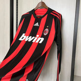 CAMISA RETRÔ MILAN HOME MANGA LONGA 08/09