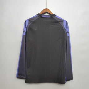 CAMISA REAL MADRID MANGA LONGA RETRÔ THIRD 16/17