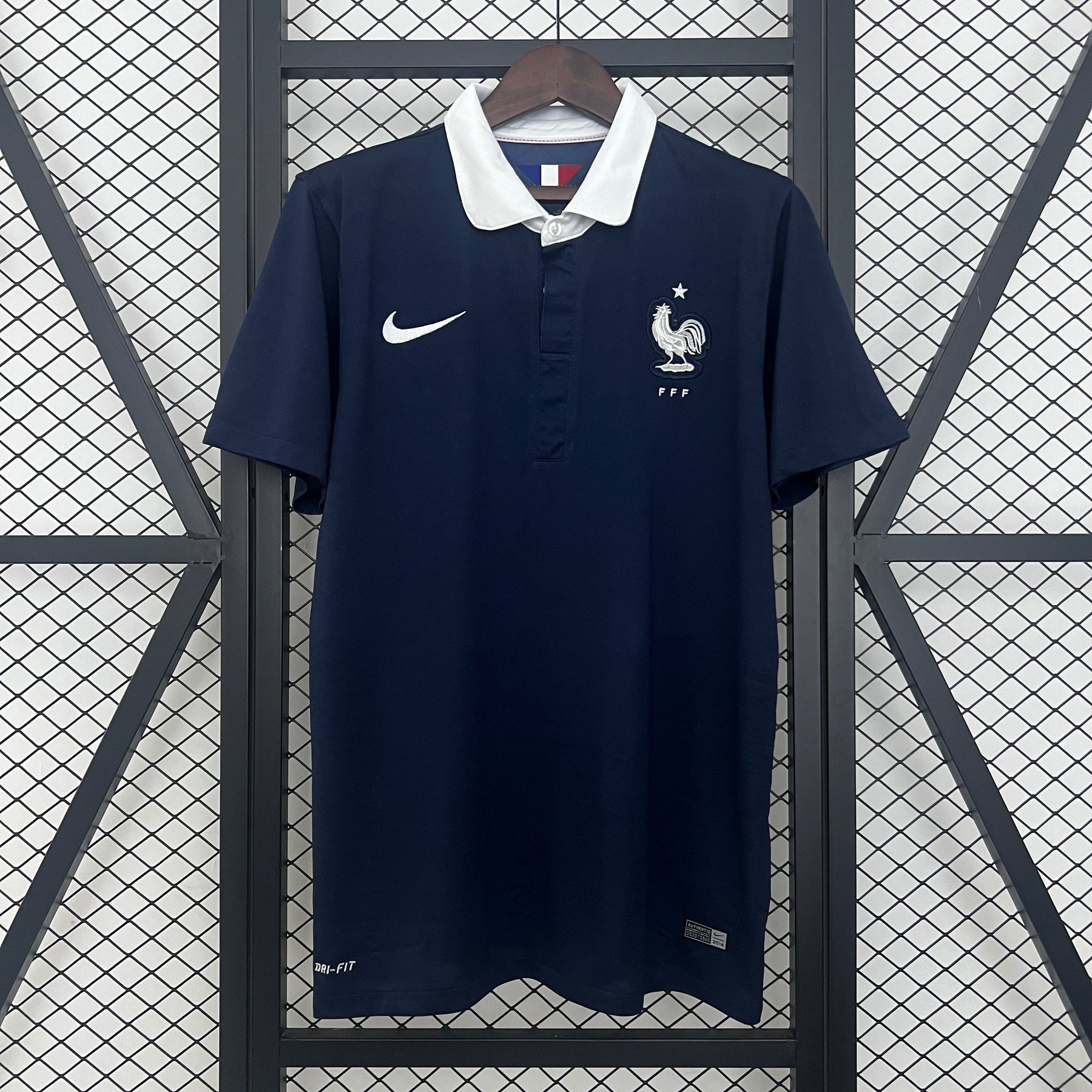 CAMISA RETRÔ FRANÇA HOME 2014