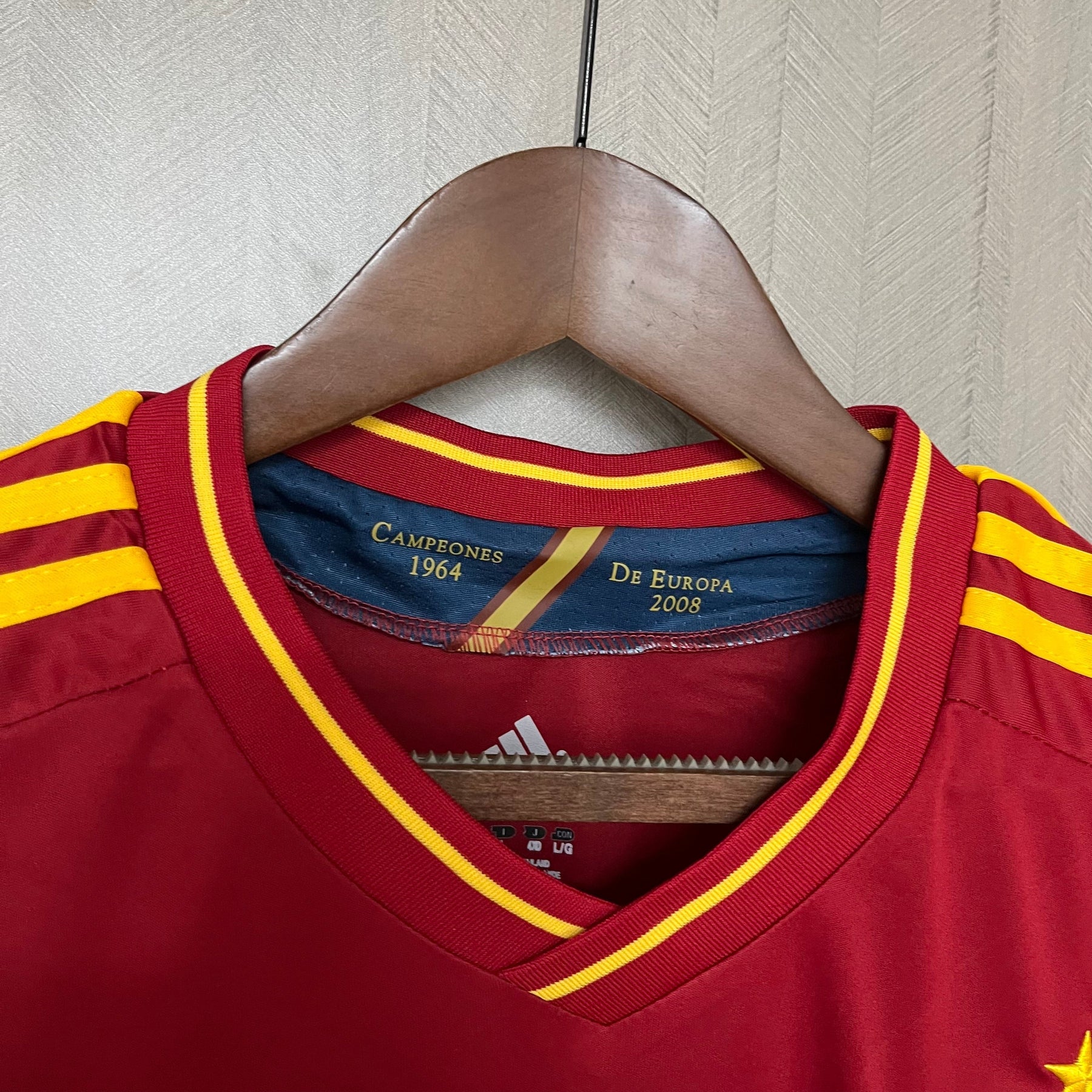 CAMISA RETRÔ ESPANHA HOME 2012