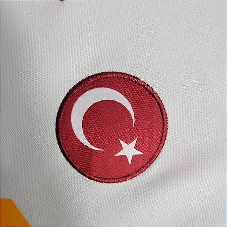 Camisa Galatasaray branca II 23/24 - versão torcedor - JM sports 