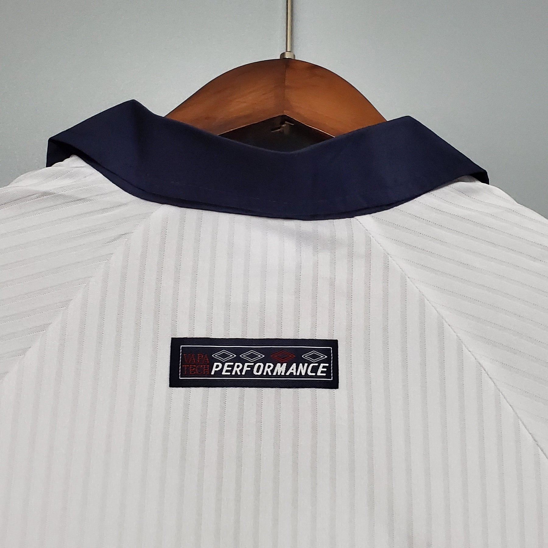 CAMISA RETRÔ INGLATERRA HOME MANGA LONGA 1998