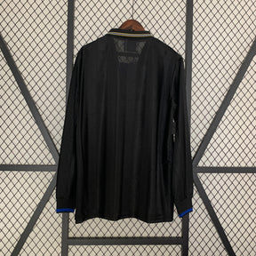 CAMISA RETRÔ MANCHESTER UNITED AWAY MANGA LONGA 93/95