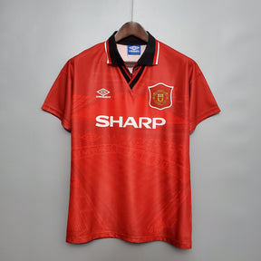 CAMISA RETRÔ MANCHESTER UNITED HOME 94/96