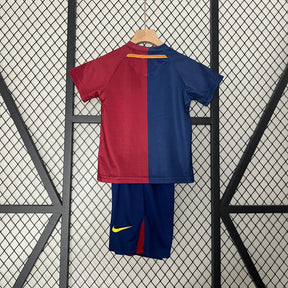 KIT INFANTIL RETRÔ BARCELONA HOME 08/09