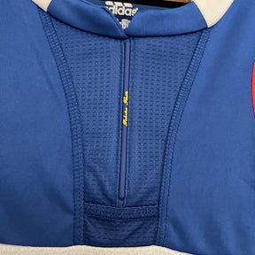 CAMISA RETRÔ PALMEIRAS SAVÓIA BLUE MANGA LONGA 2009/10