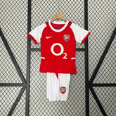 KIT INFANTIL RETRÔ ARSENAL HOME 02/03