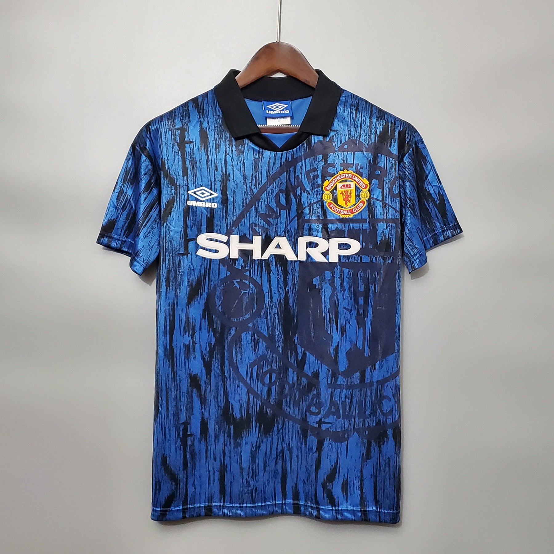 CAMISA RETRÔ MANCHESTER UNITED AWAY 92/93
