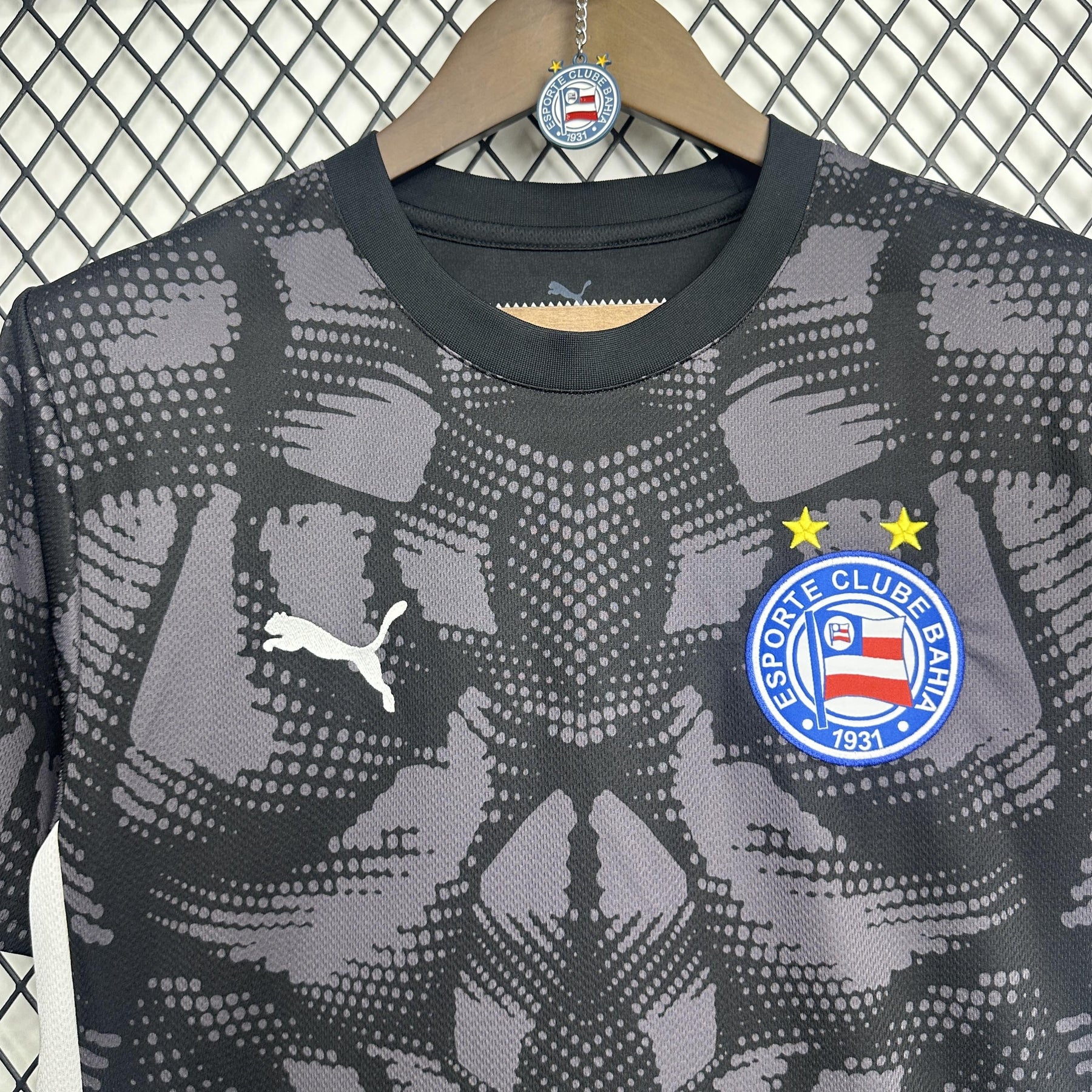 Camisa Bahia de Goleiro 25/26 - Preta Puma