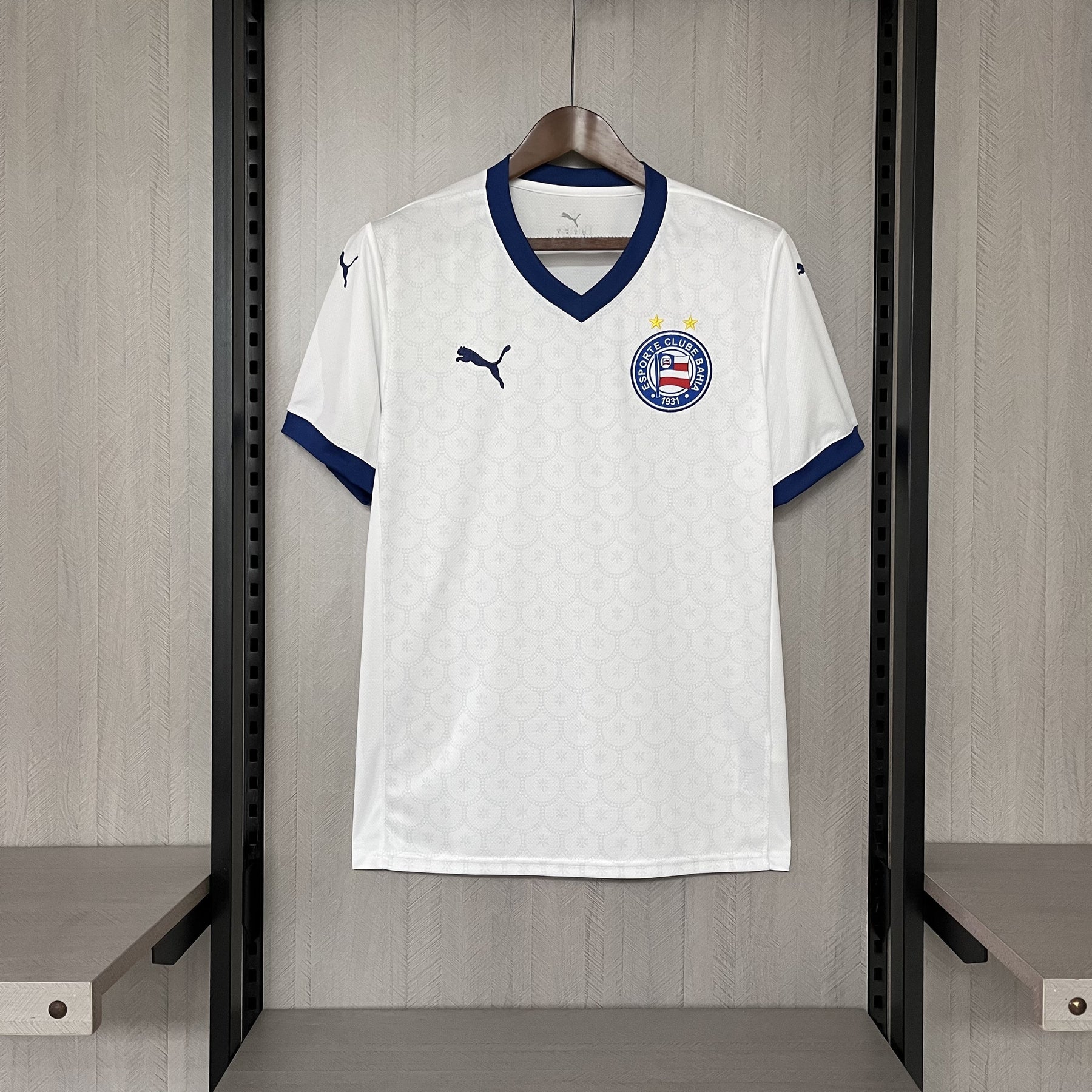 Camisa Bahia Titular 25/26 - Branca Puma Versão Torcedor