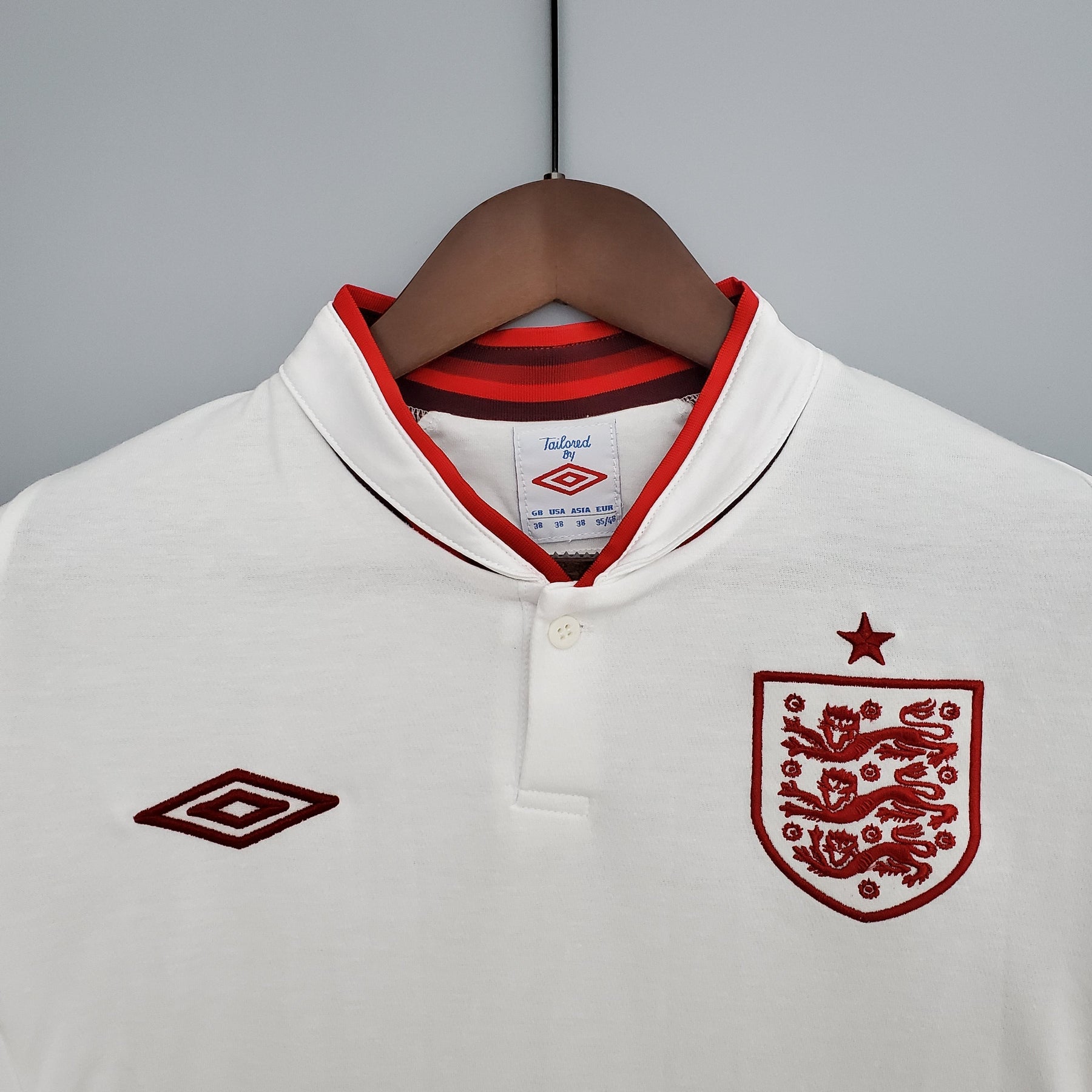 CAMISA RETRÔ INGLATERRA HOME 2012