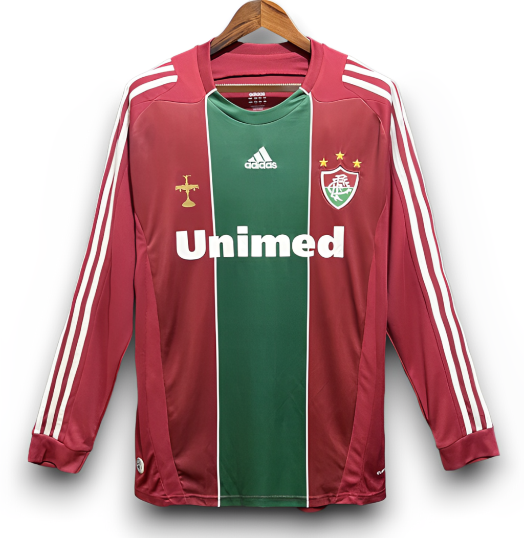 CAMISA RETRÔ FLUMINENSE THIRD 2010 MANGA LONGA