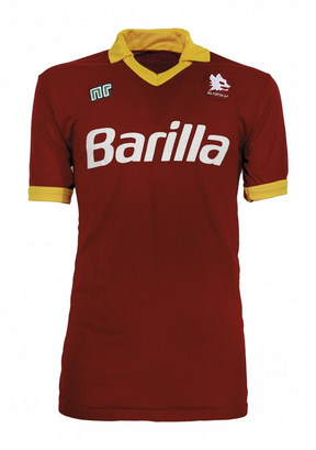 CAMISA RETRÔ ROMA HOME 89/90
