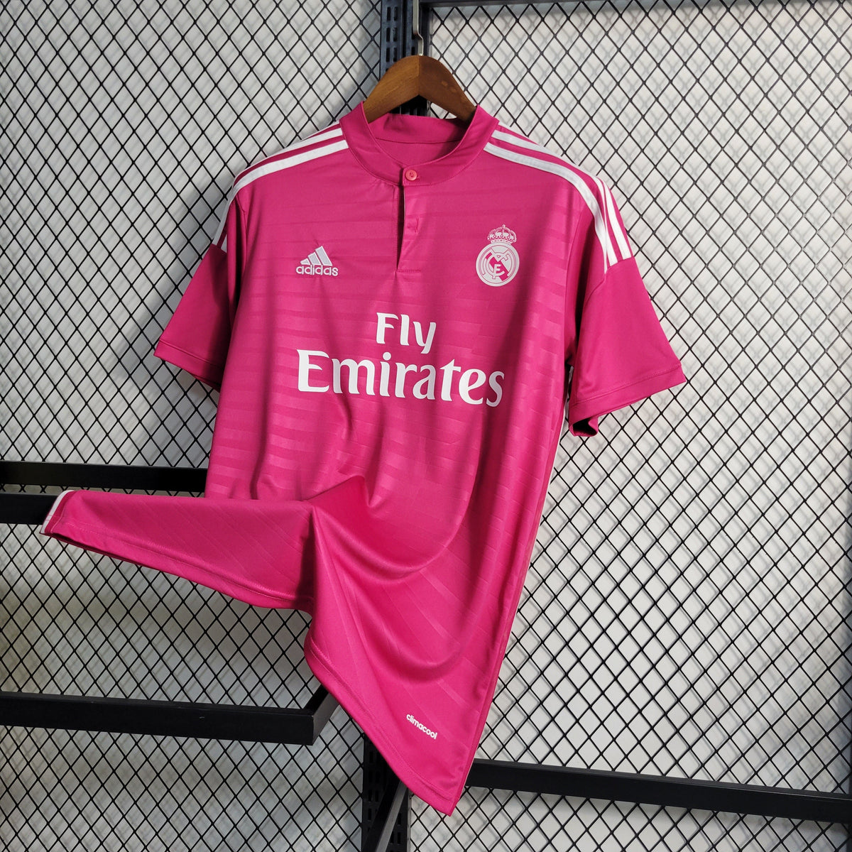 CAMISA REAL MADRID RETRÔ ROSA 2014/15