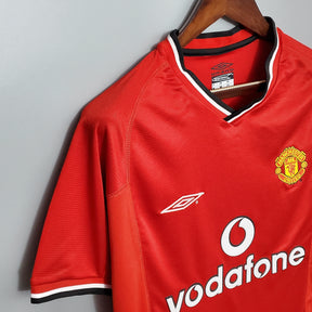 CAMISA RETRÔ MANCHESTER UNITED HOME 00/01