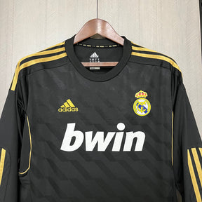 CAMISA REAL MADRID MANGA LONGA RETRÔ AWAY 11/12
