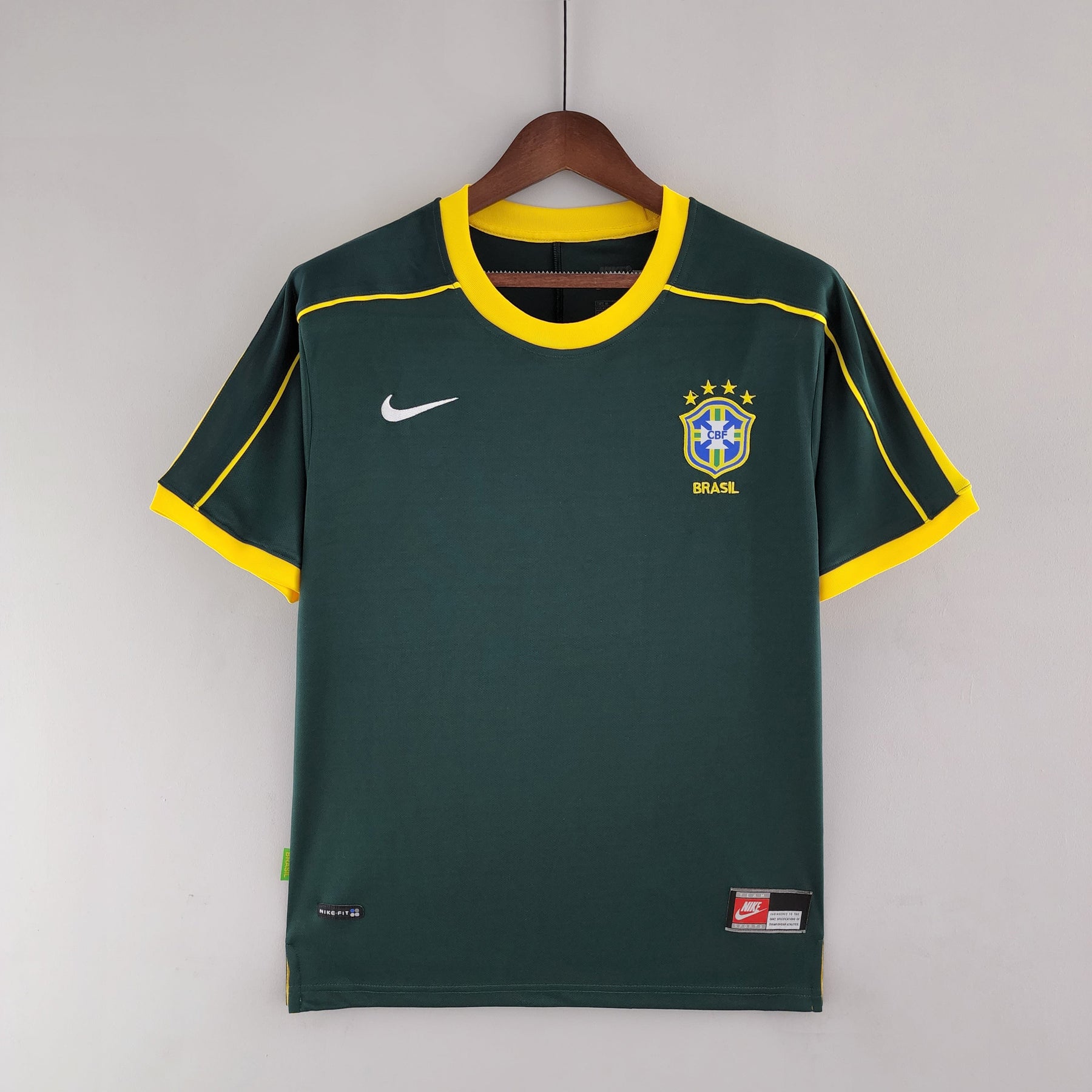 CAMISA RETRÔ BRASIL GOLEIRO 1998