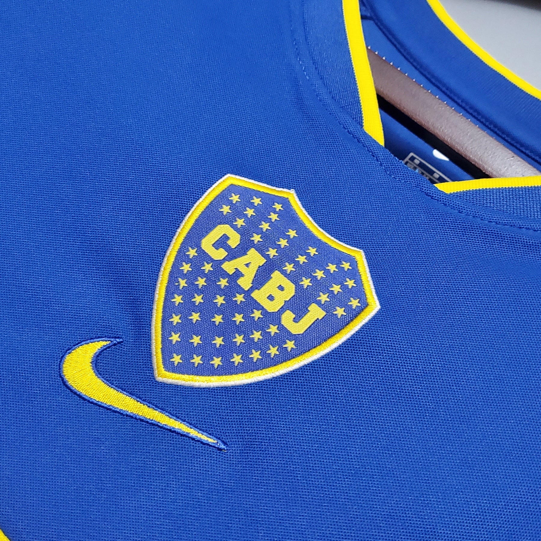 CAMISA BOCA JUNIORS RETRÔ HOME 01/02