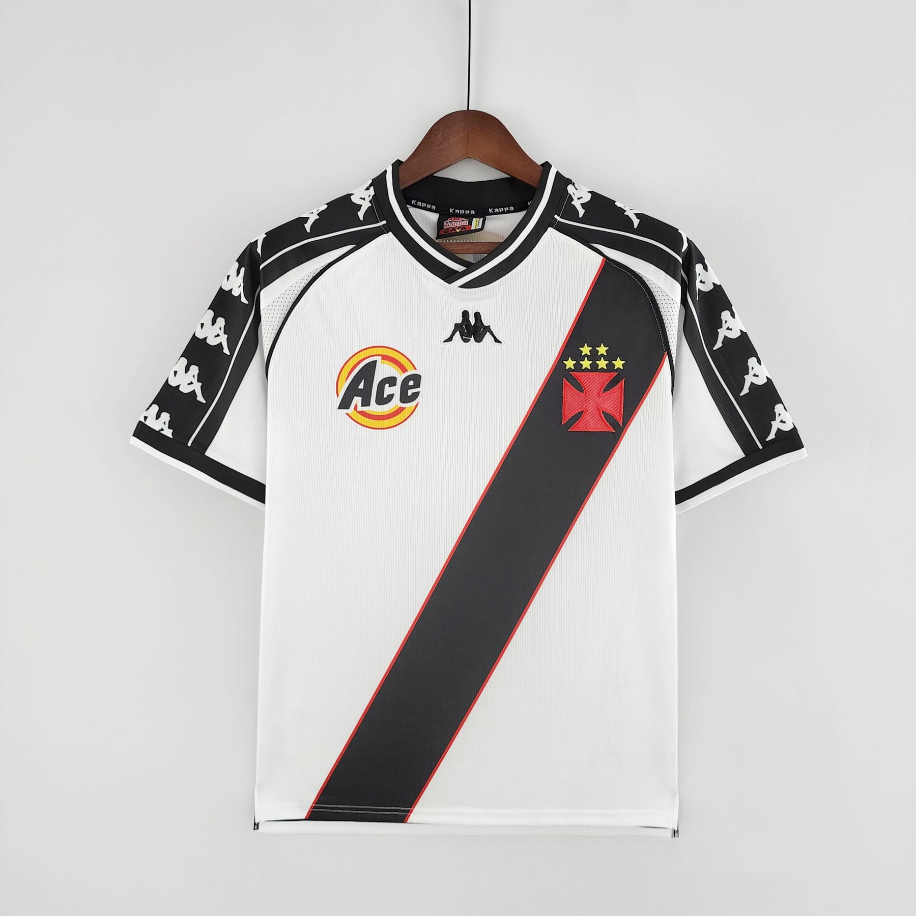 CAMISA RETRÔ VASCO DA GAMA WHITE 2000