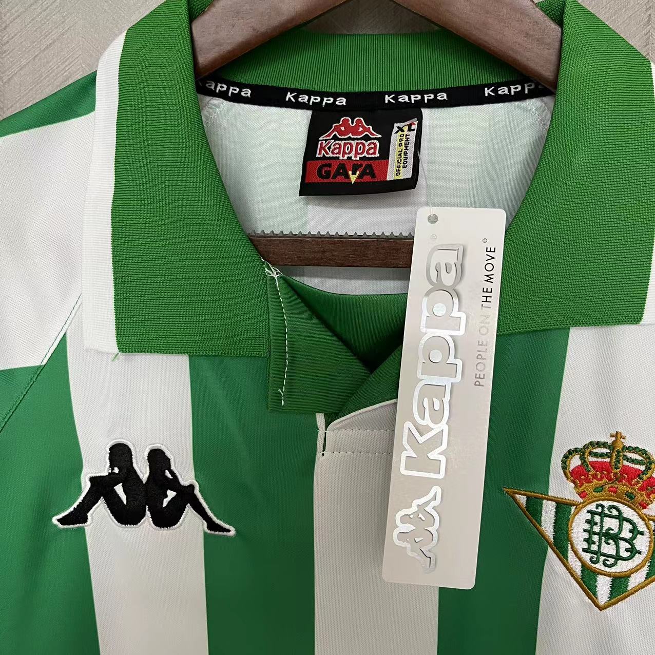 CAMISA RETRÔ REAL BÉTIS HOME 00/01