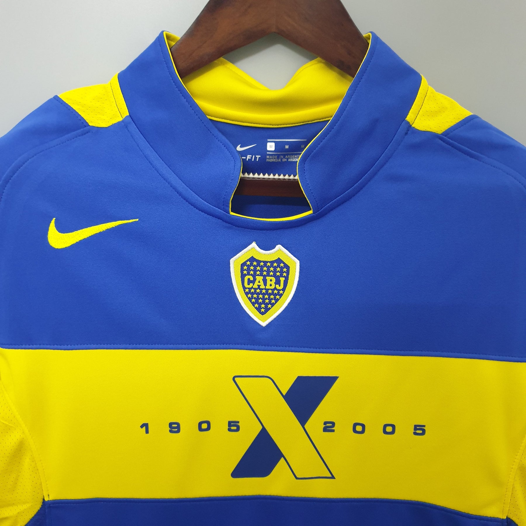 CAMISA BOCA JUNIORS RETRÔ HOME 04/05